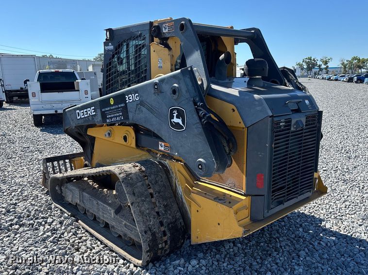 image for item YA2924 2020 John Deere 331G tracked skid steer loader