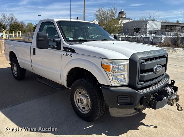 image for item DR0999 2012 Ford F250 Super Duty pickup truck