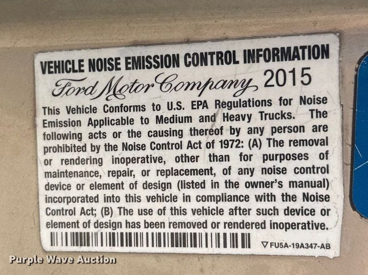 image for item DR1007 2016 Ford E450 shuttle bus