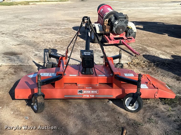 image for item DR1018 Bush Hog FTH720 rotary mower
