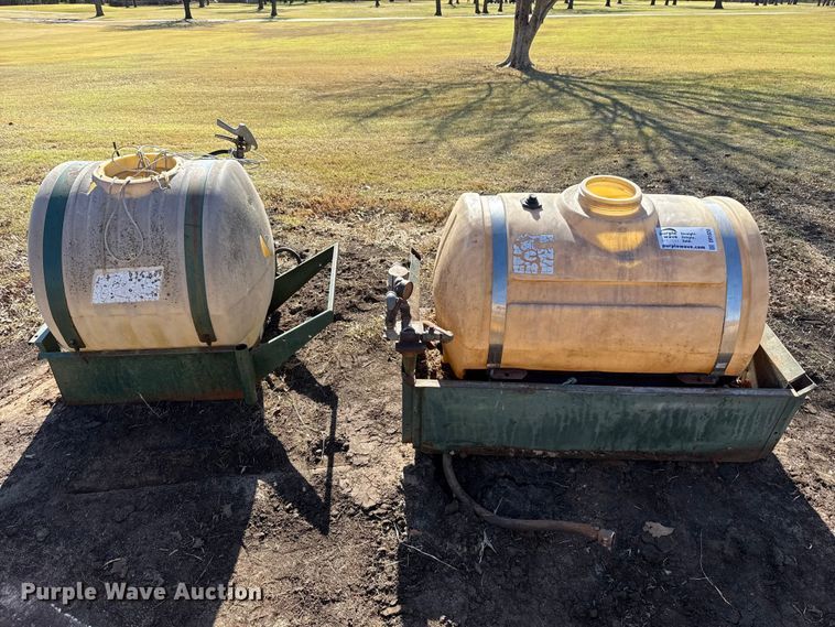 image for item DR1020 (2) water tanks on skids