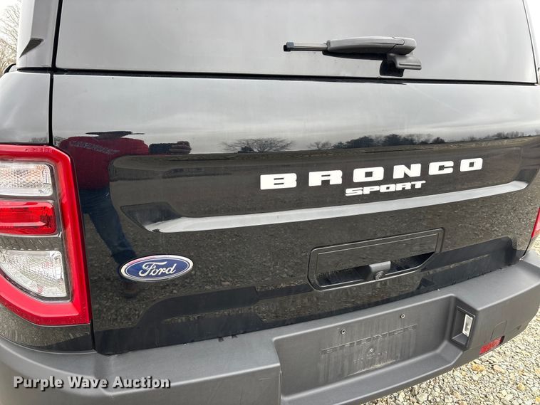 image for item DT0053 2022 Ford Bronco Sport SUV
