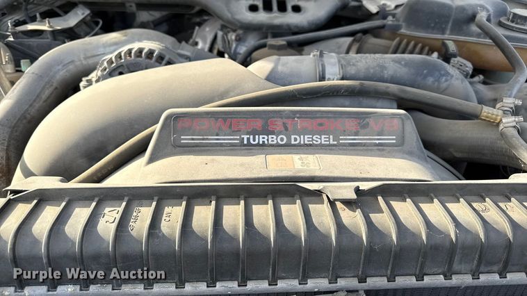 image for item DZ4413 2006 Ford F350 Super Duty utility bed pickup truck