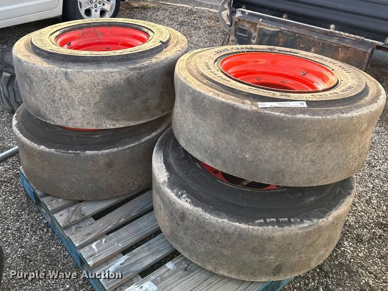 image for item DZ4415 (5) Bobcat wheels and tires