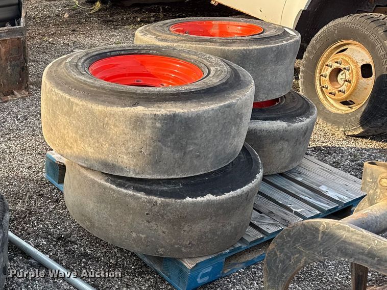 image for item DZ4415 (5) Bobcat wheels and tires
