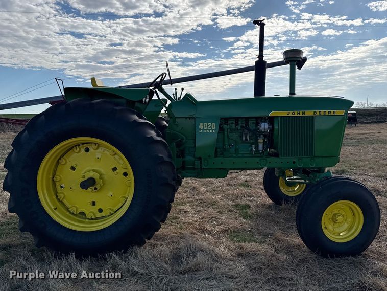 image for item DZ5193 1968 John Deere 4020 tractor