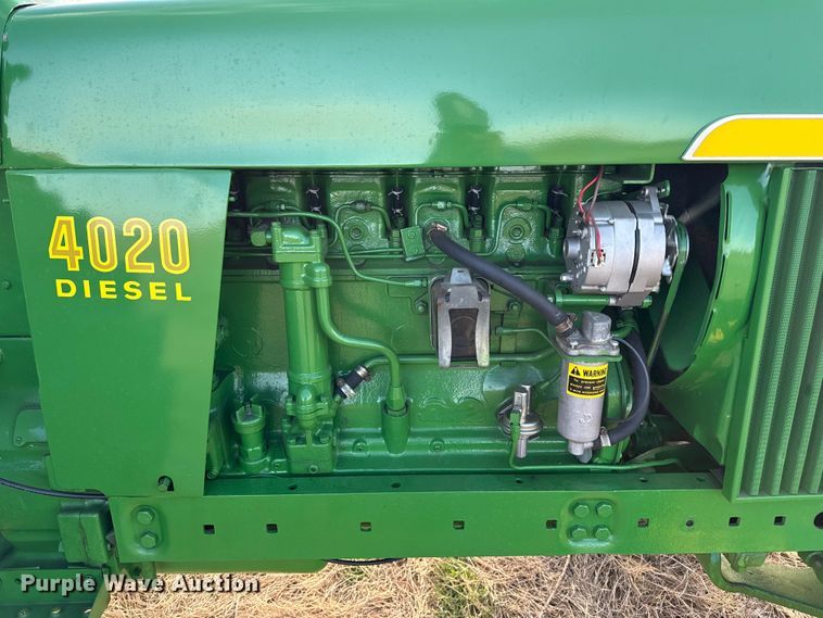 image for item DZ5193 1968 John Deere 4020 tractor