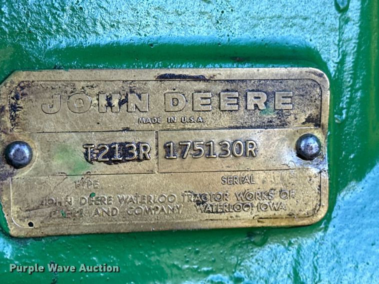 image for item DZ5193 1968 John Deere 4020 tractor