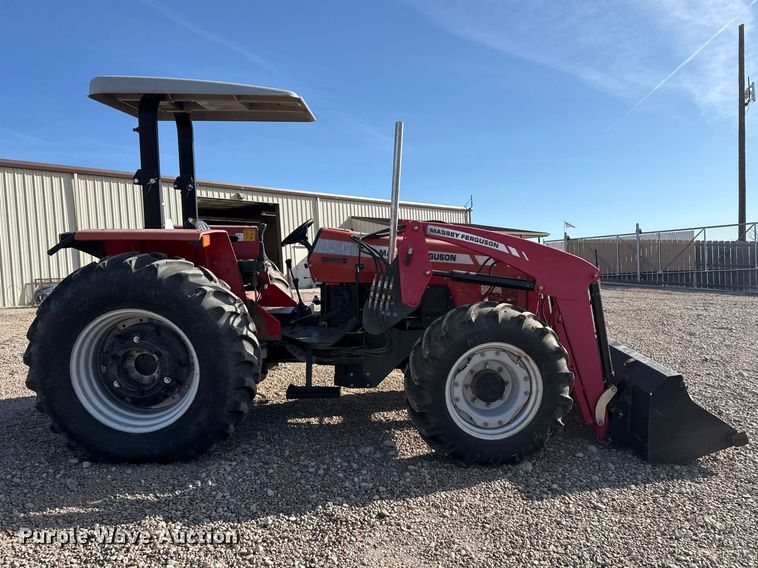 image for item DZ5264 2010 Massey Ferguson 573 MFWD tractor