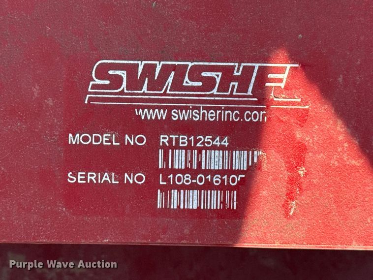 image for item DZ5268 Swisher rotary mower