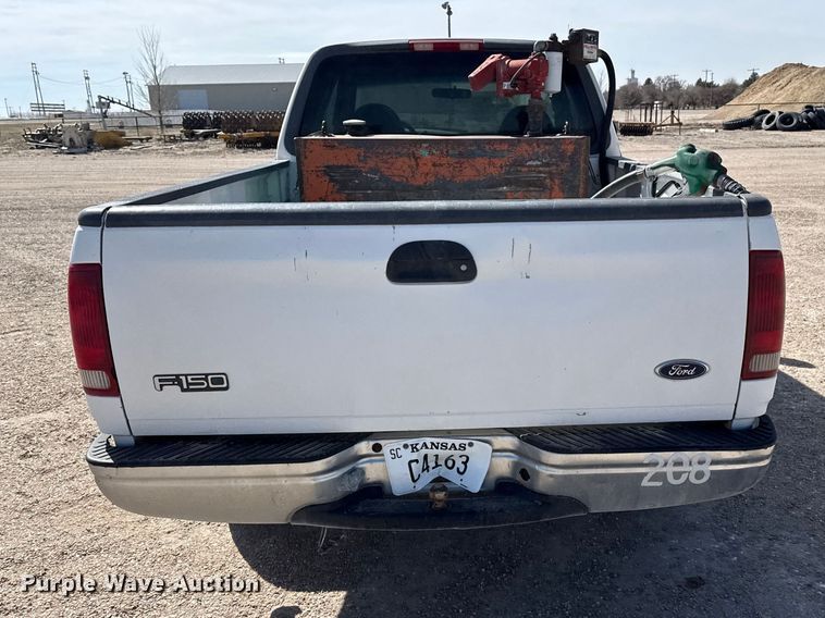 image for item DZ5271 2000 Ford F150 Ext. Cab pickup truck