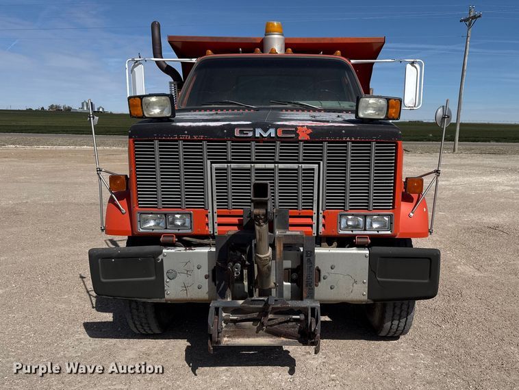 image for item DZ5274 1988 GMC TopKick C7 dump truck