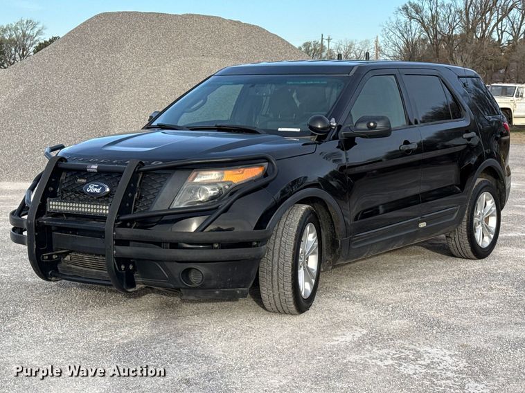 image for item DZ5277 2015 Ford Explorer Police Interceptor SUV