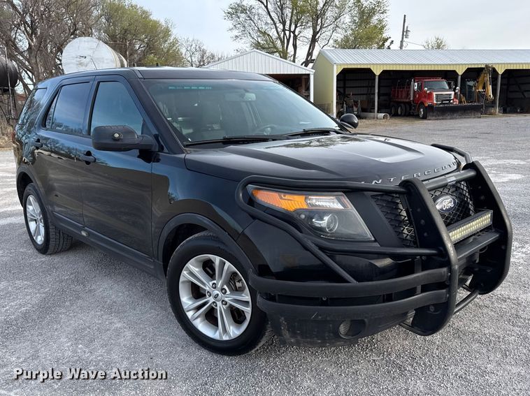 image for item DZ5277 2015 Ford Explorer Police Interceptor SUV