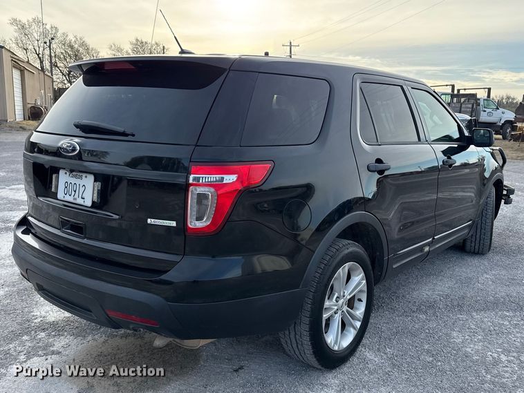 image for item DZ5277 2015 Ford Explorer Police Interceptor SUV