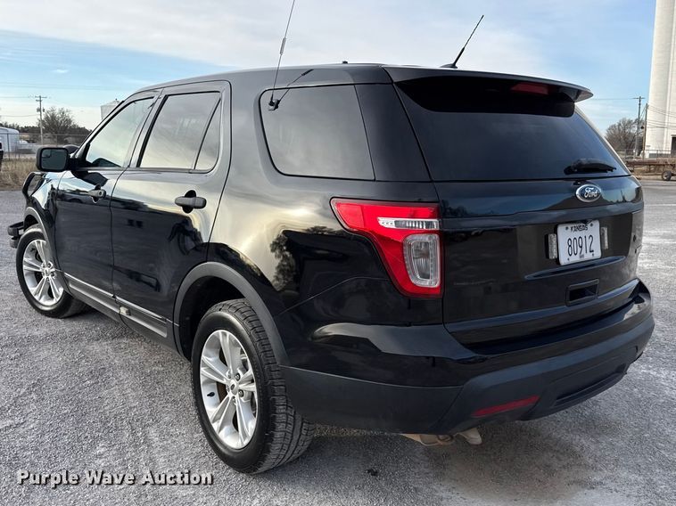 image for item DZ5277 2015 Ford Explorer Police Interceptor SUV