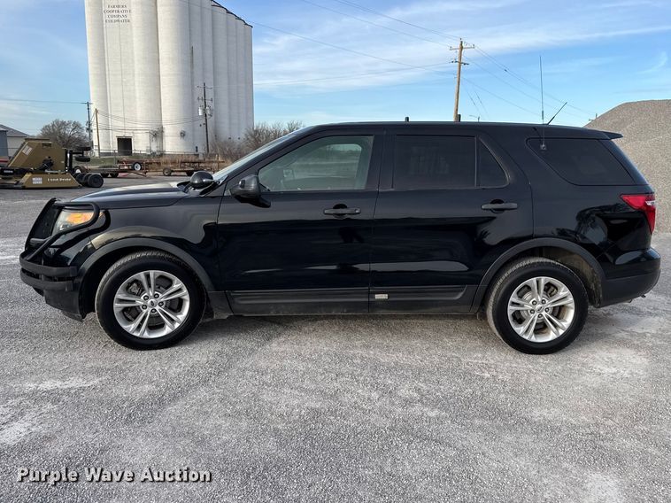 image for item DZ5277 2015 Ford Explorer Police Interceptor SUV
