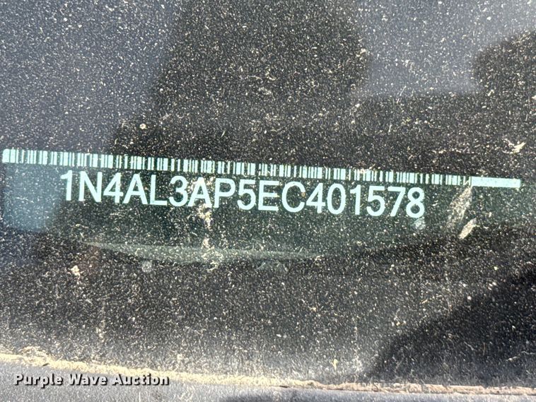 image for item DZ5297 2014 Nissan Altima 