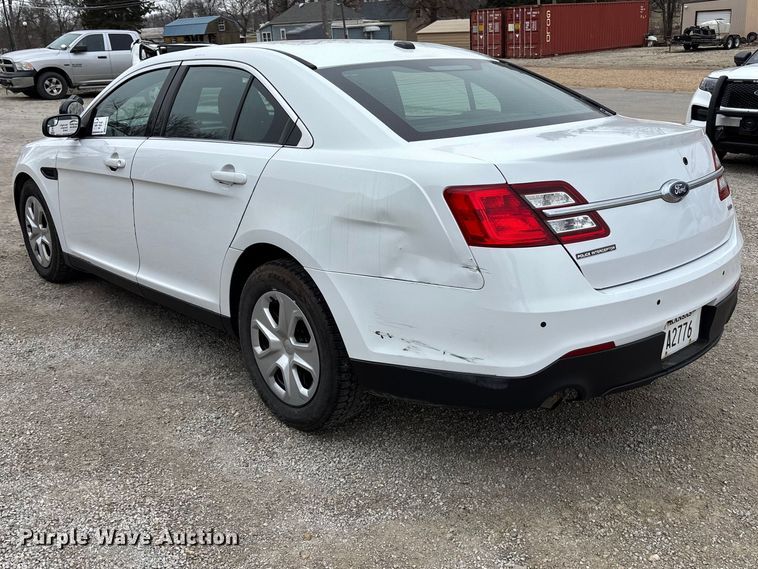 image for item EA4518 2019 Ford Taurus Police 