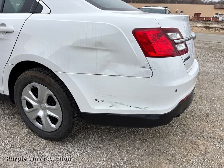 image for item EA4518 2019 Ford Taurus Police 