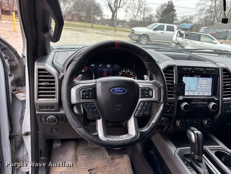 image for item EA4519 2017 Ford F150 Raptor Crew Cab pickup truck