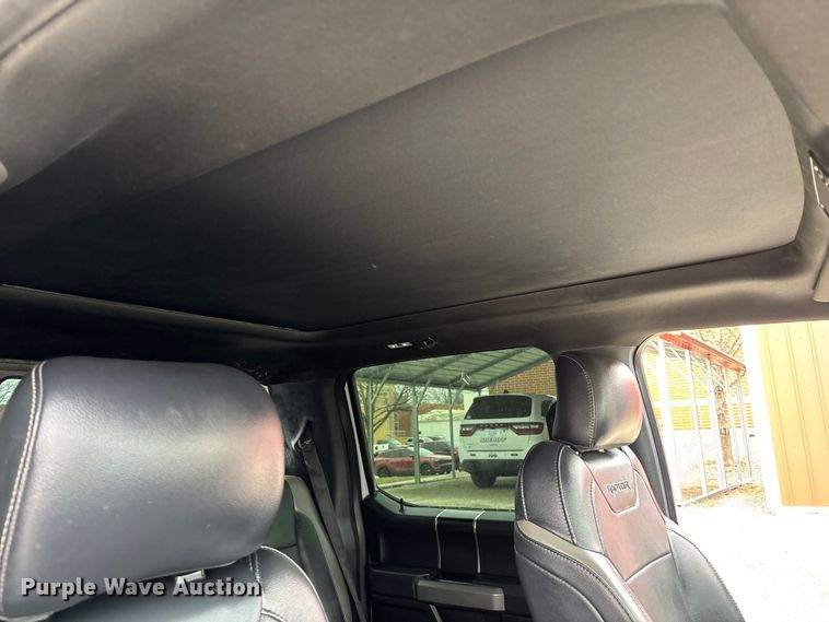 image for item EA4519 2017 Ford F150 Raptor Crew Cab pickup truck