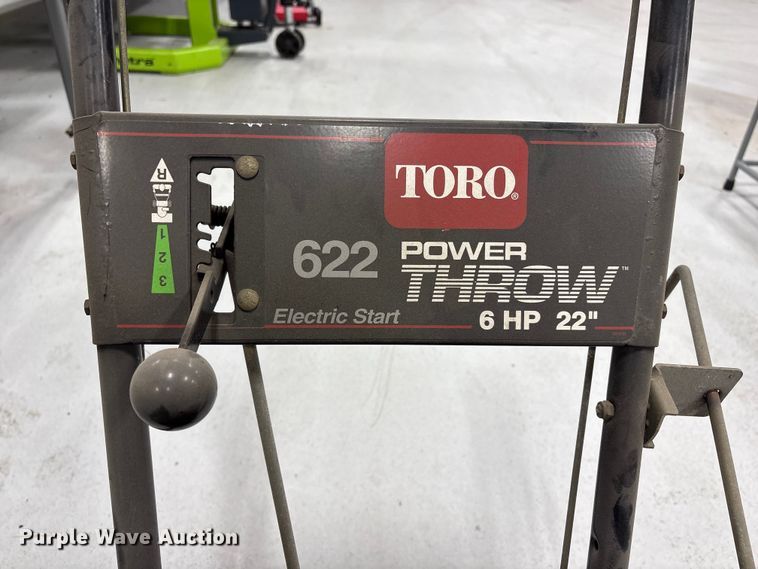 image for item EA4527 Toro 622 Power Throw snow blower