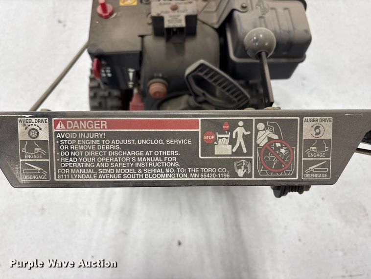 image for item EA4527 Toro 622 Power Throw snow blower