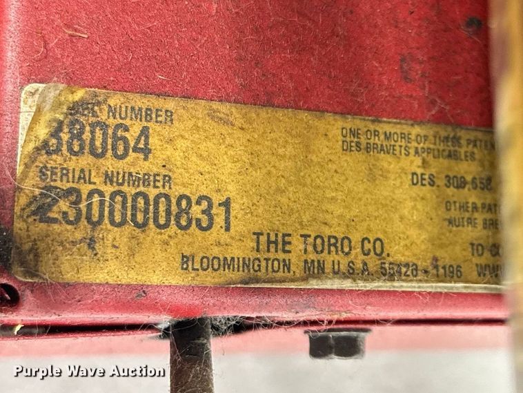 image for item EA4528 Toro 622 Power Throw snow blower