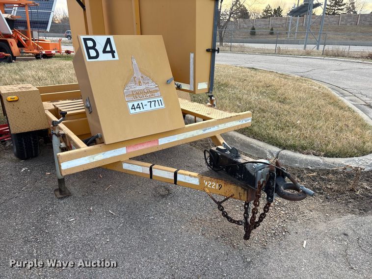 image for item EA4534 (2) Vermac PCMS 1210RS message board trailers