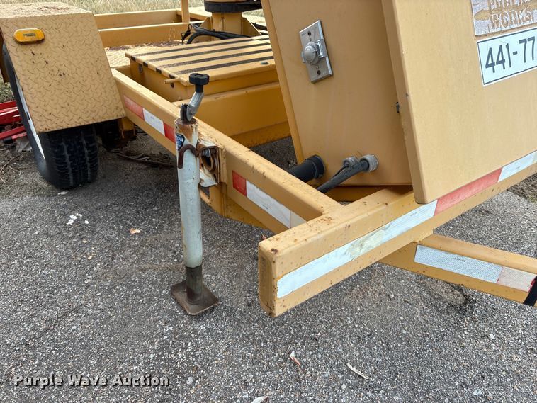 image for item EA4534 (2) Vermac PCMS 1210RS message board trailers