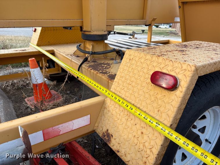 image for item EA4534 (2) Vermac PCMS 1210RS message board trailers