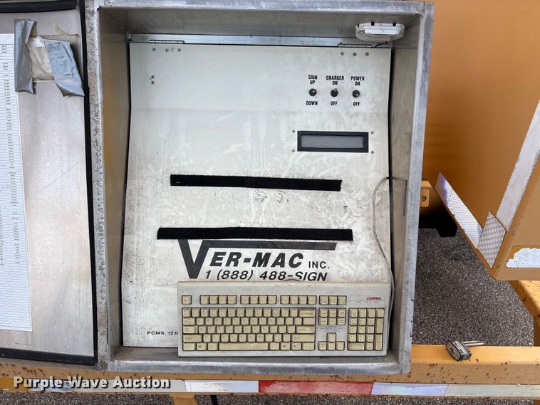image for item EA4534 (2) Vermac PCMS 1210RS message board trailers