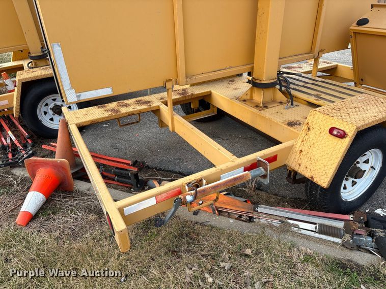 image for item EA4534 (2) Vermac PCMS 1210RS message board trailers