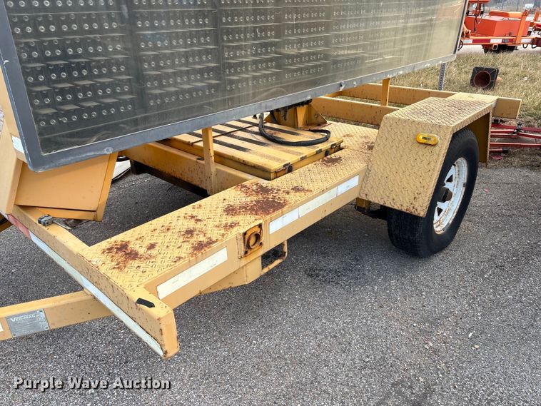 image for item EA4534 (2) Vermac PCMS 1210RS message board trailers