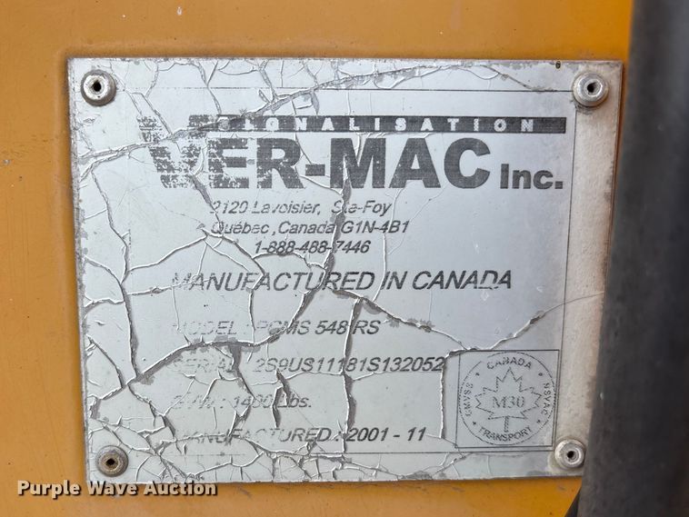 image for item EA4535 (4) Ver-Max PCMS 548RS message boards