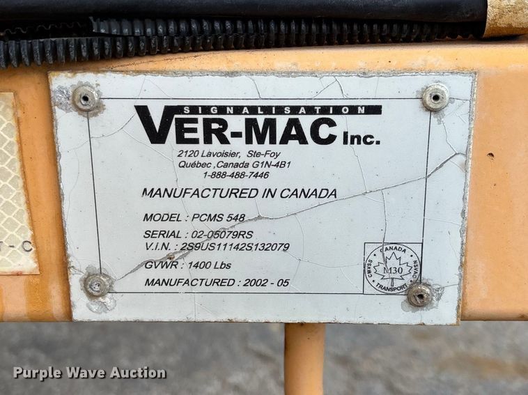 image for item EA4535 (4) Ver-Max PCMS 548RS message boards