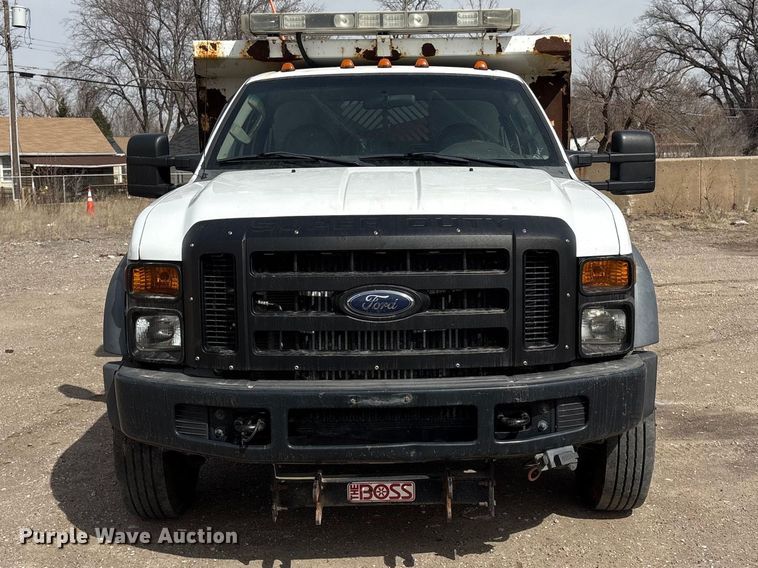 image for item EA4551 2008 Ford F450 Super Duty dump truck