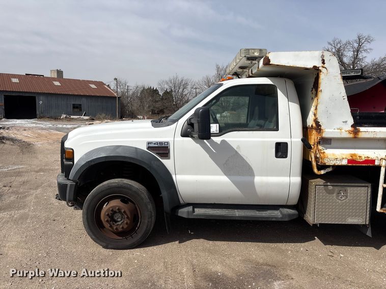 image for item EA4551 2008 Ford F450 Super Duty dump truck