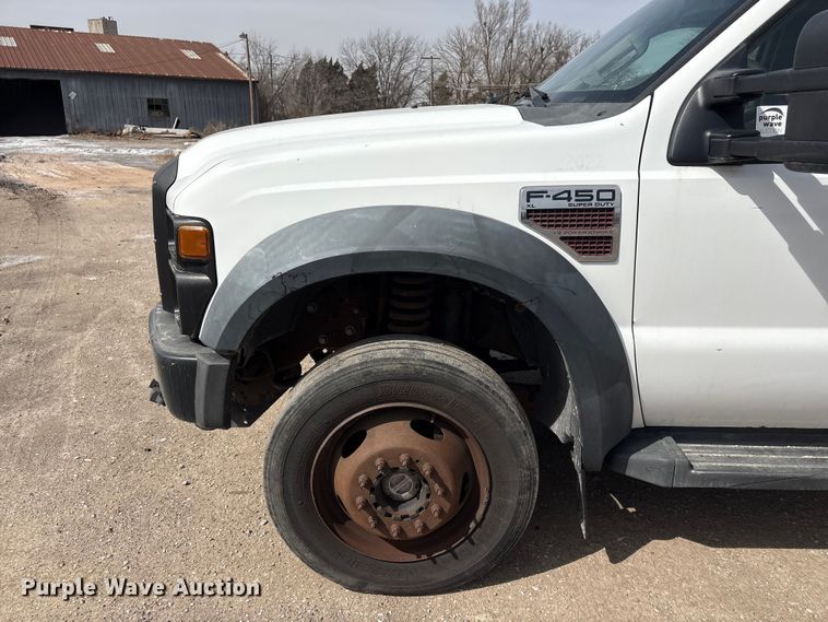 image for item EA4551 2008 Ford F450 Super Duty dump truck