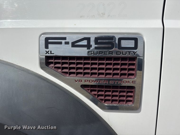image for item EA4551 2008 Ford F450 Super Duty dump truck