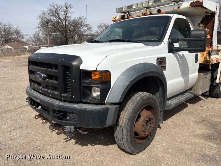 image for item EA4551 2008 Ford F450 Super Duty dump truck