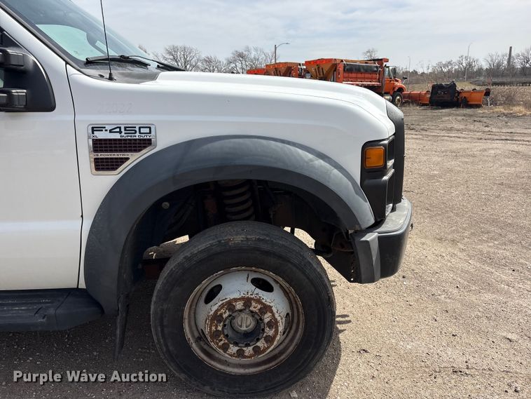 image for item EA4551 2008 Ford F450 Super Duty dump truck