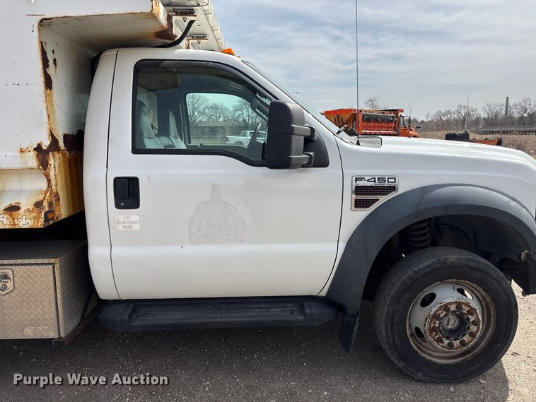 image for item EA4551 2008 Ford F450 Super Duty dump truck