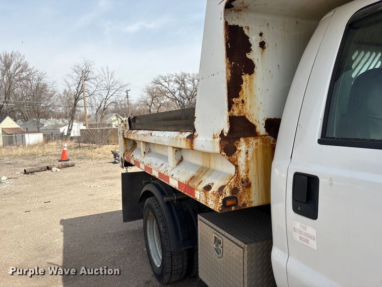 image for item EA4551 2008 Ford F450 Super Duty dump truck