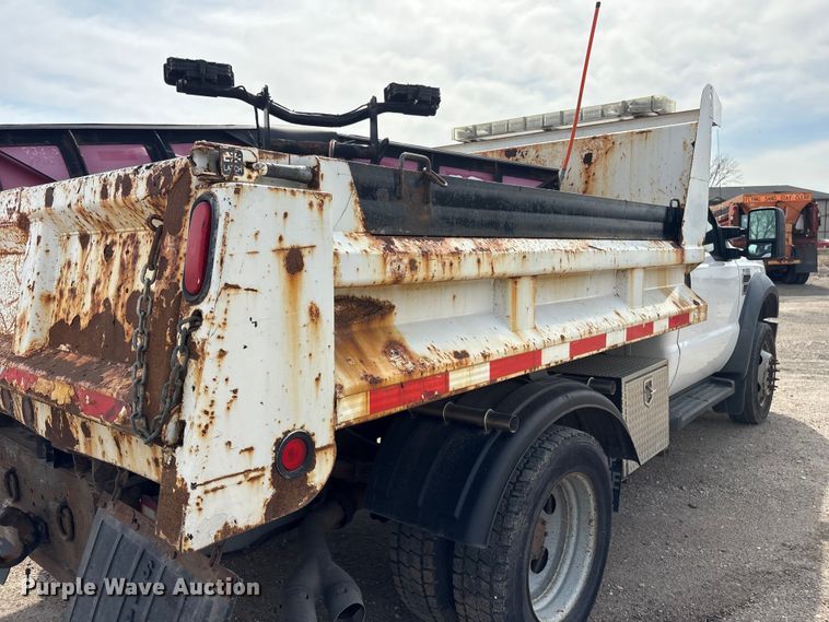 image for item EA4551 2008 Ford F450 Super Duty dump truck