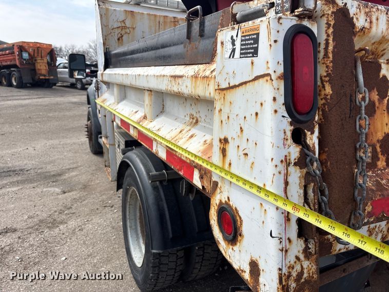 image for item EA4551 2008 Ford F450 Super Duty dump truck