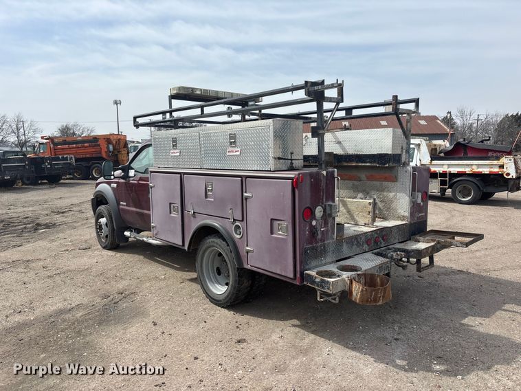 image for item EA4552 2005 Ford F450 Super Duty utility / service truck