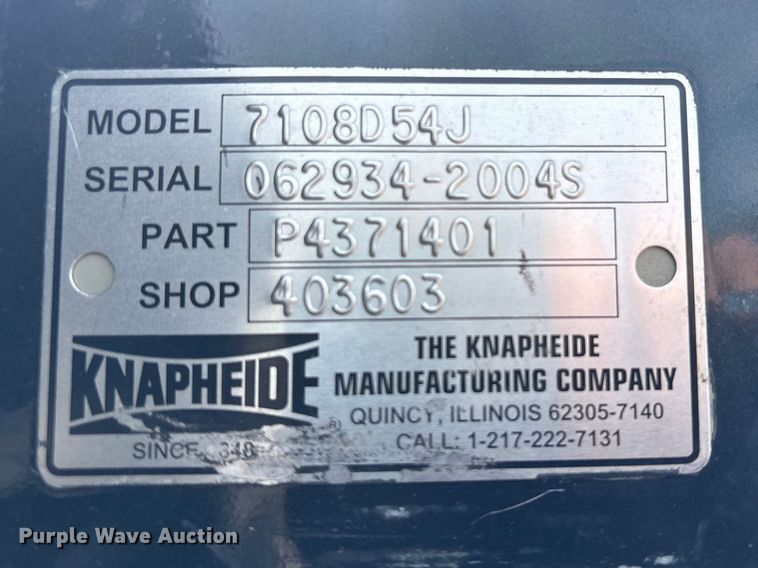 image for item EA4553 2004 Ford F350 Super Duty Ext. Cab utility bed pickup truck