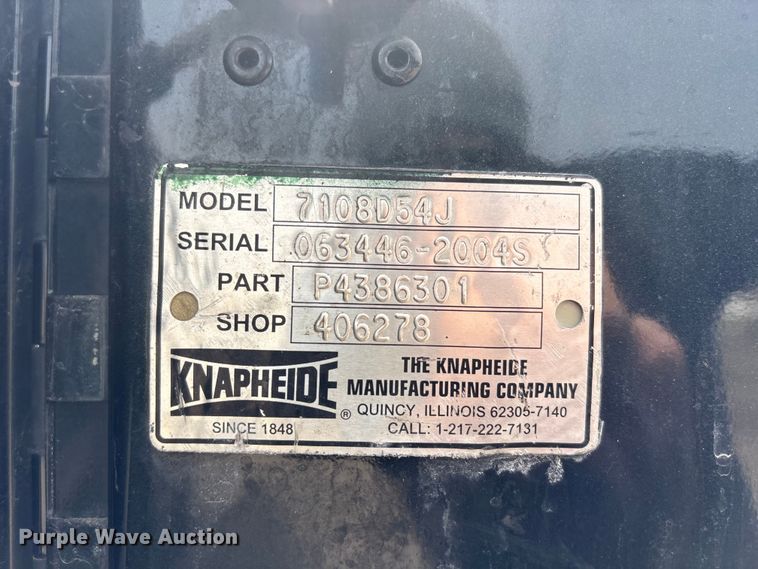 image for item EA4554 2004 Ford F350 Super Duty Ext. Cab utility bed pickup truck